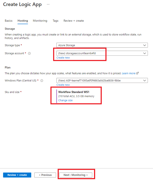 Microsoft Standard Logic Apps